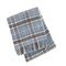 Edge Collections - 55" x 70" - Blue - Cozy Plaid Plush Throw Blanket for Stylish Decor - 1 Piece